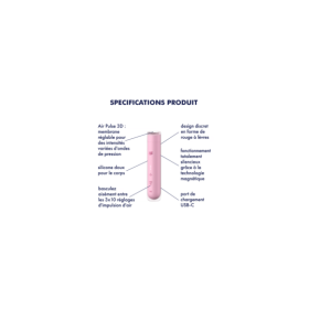 Stimulateur clitoridien de voyage First Kiss Satisfyer 